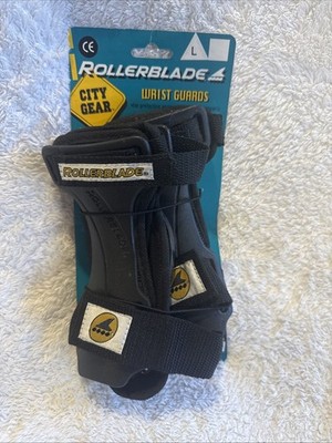 Vintage 1995 Rollerblade City Gear Wrist Guards LG New Sealed