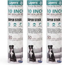 Large Lint Roller Refill,Oversized Rollers, 10 in Wide in Market