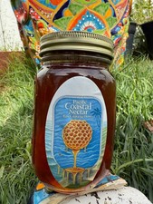 coastal california raw unfiltered buckwheat honey