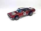 VINTAGE HOT WHEELS REDLINE - THE SPOILERS - TNT BIRD - RED WITH WHITE INTERIOR