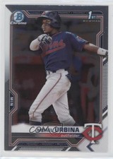 2021 Bowman Chrome Prospects Misael Urbina #BCP-206 5aj