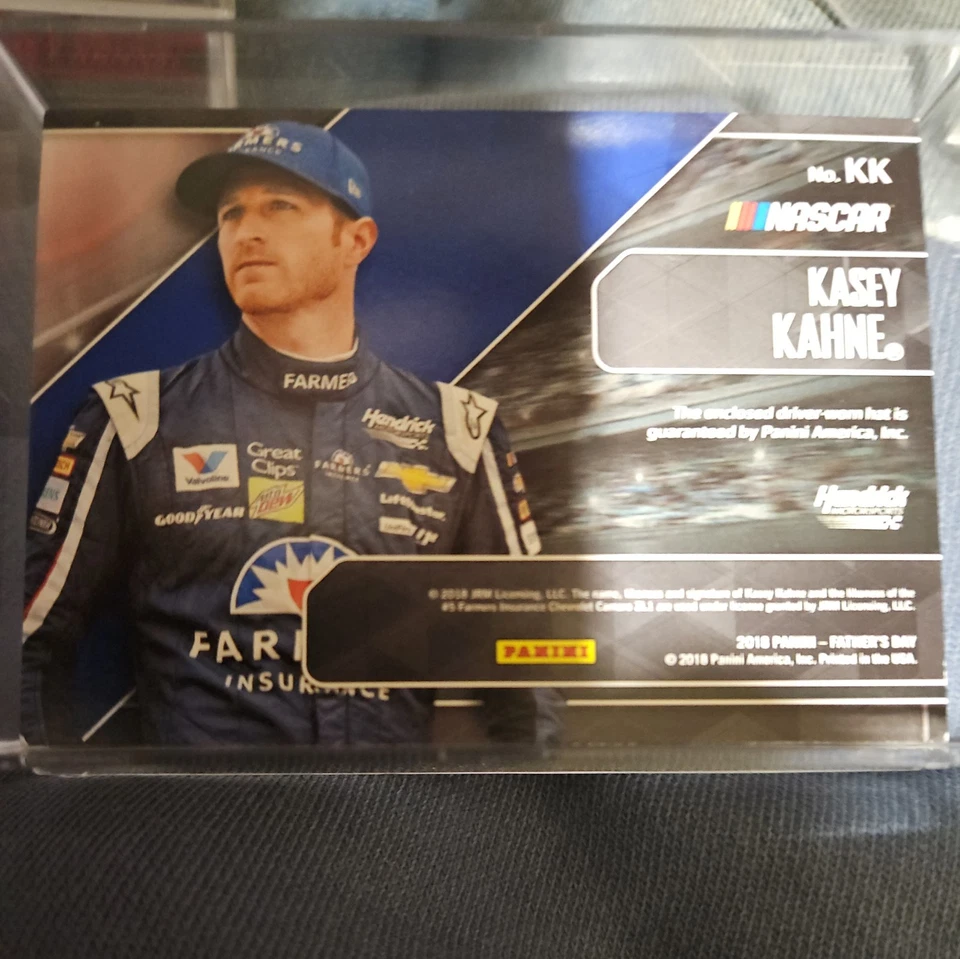 2018 Panini Father's Day - Relics Kasey Kahnr #KK Galactic 01/10 (MEM) - Image 2 of 2