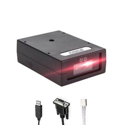 Embedded Mini USB Fixed Mount Barcode Scanner Scan Engine, CMOS 2D Barcode Re...