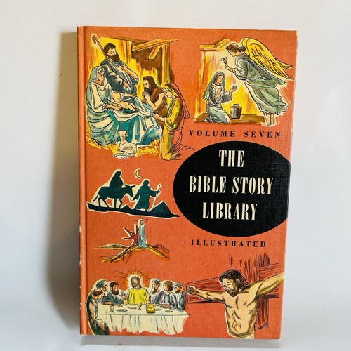The Bible Story Library Illustrated Complete Series 1963 Volumes 1-8 Vintage - Picture 11 of 15