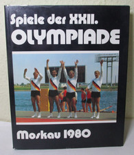 Spiele der XXII. Olympiade Moskau 1980 - Olympische Spiele / Großer DDR Bildband