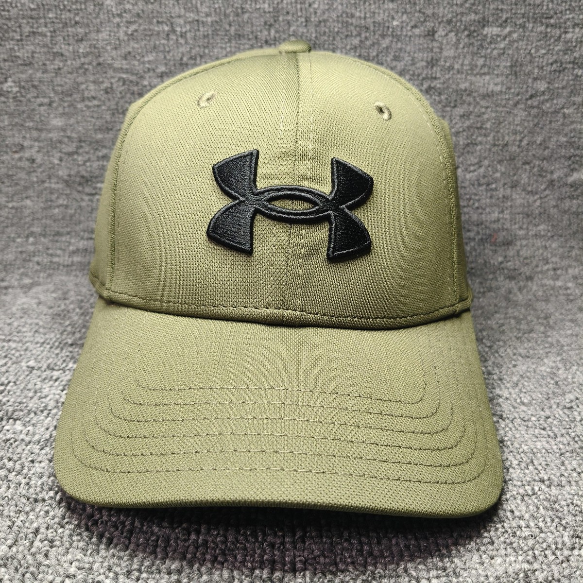 Under Armour Olive Green Black Logo Cap Hat