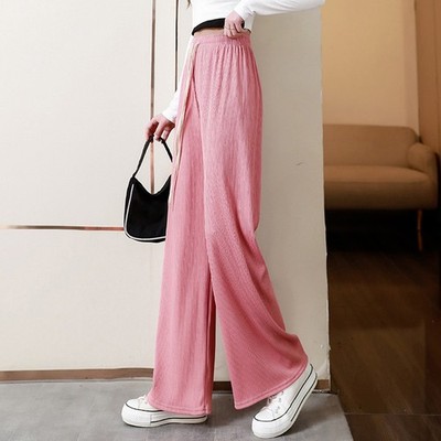 Elegante und atmungsaktive Eisseide Weitbeinhose Decon Hose