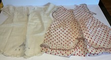 Antique Vintage Set 5 Baby Child Dresses Handmade Embroidery Lace Cotton Lovely