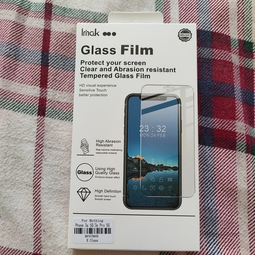 Imak H Series Clear Tempered Glass Screen Protector for Nothing Phone 3a, 3a Pro - Picture 16 of 16