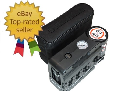 #ad #ad Fixamp;Go Flat Tire Inflator and Sealant Kit amp; Compressor NEW with Case $40.00