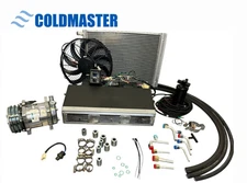 Coldmaster Universal A/C Kit Underdash Silver 450-100 12V, 2A-V Belt