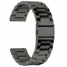Stainless Steel Watch Strap 18 20 22mm Quick Release Replacement Band UK