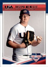 2018 USA Baseball Stars and Stripes #37 Joseph Menefee - BB