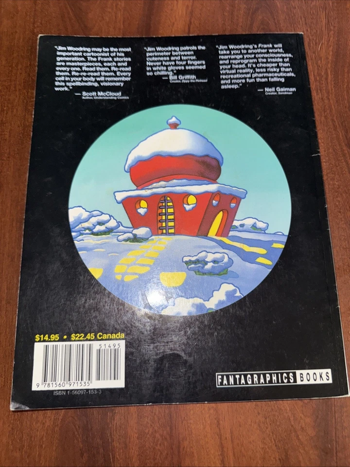 Frank por Jim Woodring Vol. 1 Primera Edición 1994 Libros Fantagraphics ENVÍO GRATIS Foto 2 de 4