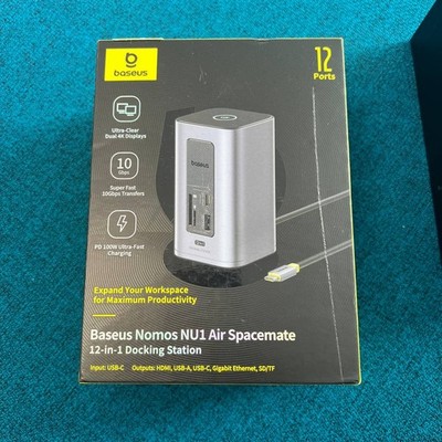 Baseus Nomos NU1 Air 12-in-1 USB-C Dockingstation OVP
