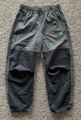 Nike Air Sportswear Tech Woven Oversized Straight Leg Pant Men Size Large - Grey