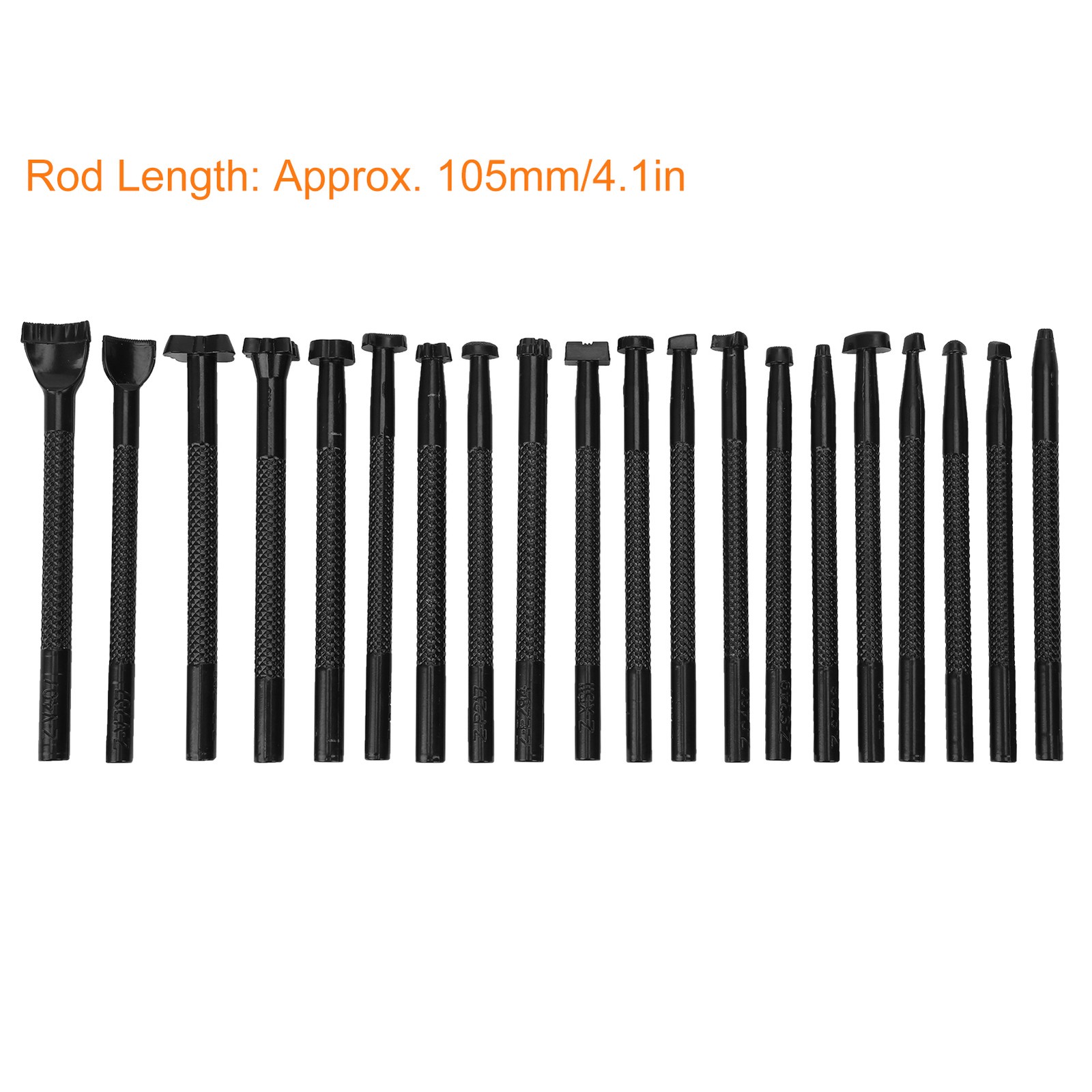 20Pcs Stamping Punch Tool Leather Working Saddle Making Leather Craft Tool´
