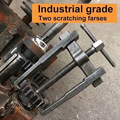3 in Industrial Two-Jaw Puller - Bearing & Gear Removal for Mechanical Repairs