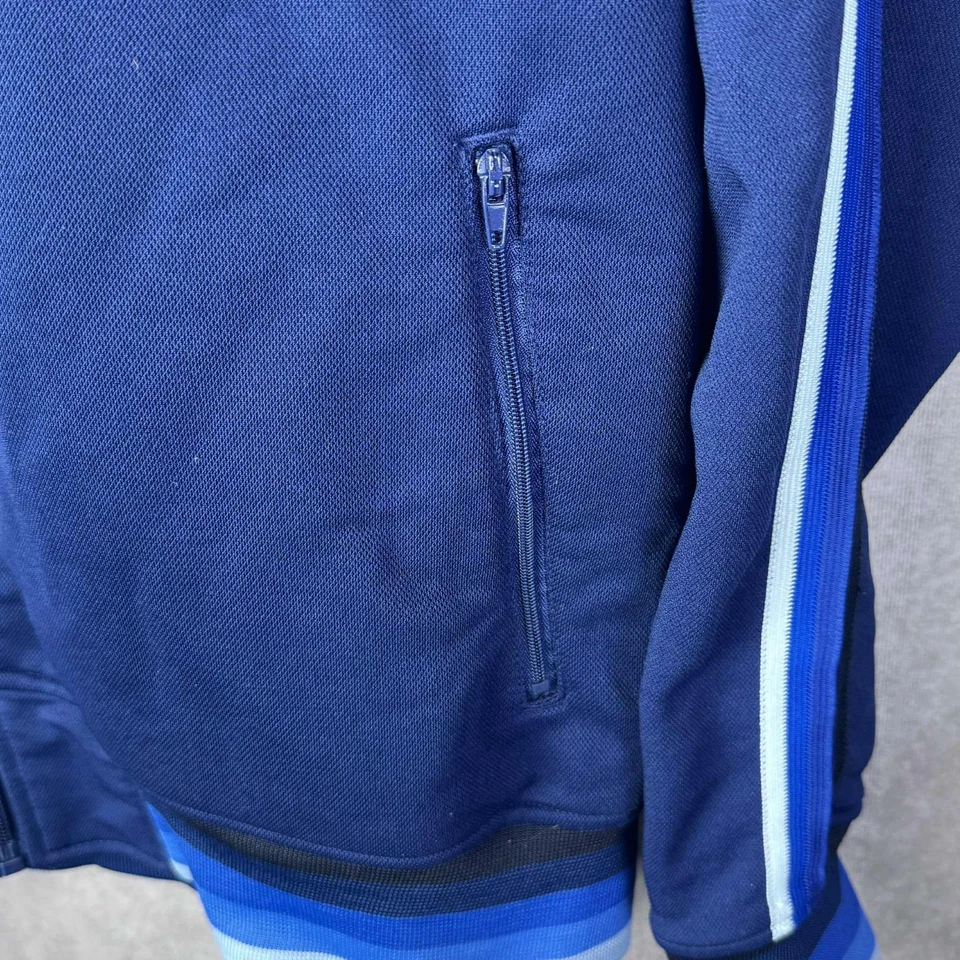 Винтажная спортивная куртка Jack на молнии мужская размер большой синий ретро - Изображение 2 из 4