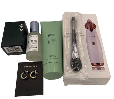FabfitFun Allure Beauty Box Skincare Jewelry Body Beauty Tools Mixed Lot