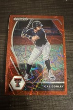 2021 Panini Prizm Draft Picks - Cal Conley #PDP126 Red Velocity Prizm (RC)