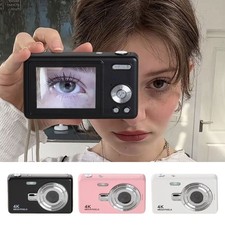 NEW 4K  Digital Camera WIFI Auto Focus Camera 2.4inch  Screen 16X Zoom UK