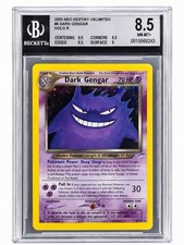 Dark Gengar 6/105 Neo Destiny Holo Rare Unlimited Beckett 8.5 2002 Pokémon on eBay