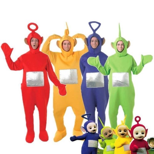 Teletubbies Carnaval Dibujos Animados Body Halloween Adulto Disfraz Juegos con disfraces