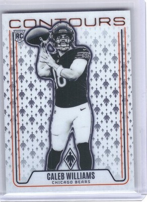2024 Panini Phoenix #CON-CWS Caleb Williams Contours Chicago Bears