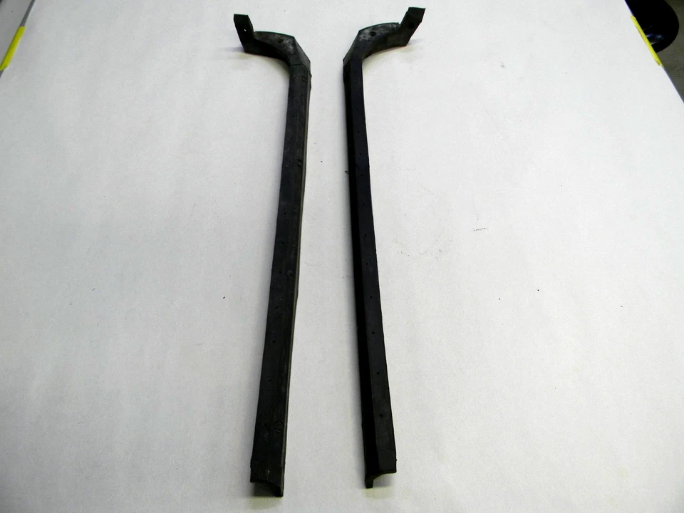 1956/1957 Lincoln Continental Mark II Windshield Side Pillar Post Weatherstrips - Image 2 of 2