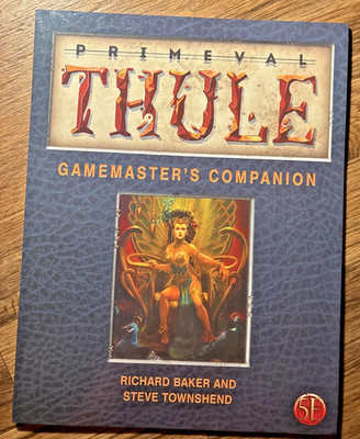 Primeval Thule 5e D&D Gamemaster s Companion Hardcover RPG Book