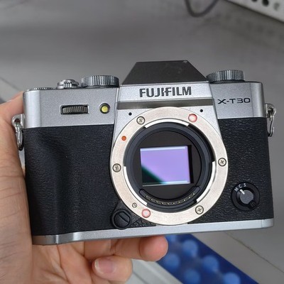 Fujifilm X-T30 XT30 26.1MP Mirrorless Digital Camera Body Only Sliver -95% New