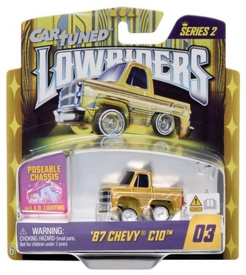 CARTUNED 1987 CHEVY C10 SQUAREBODY LOWRIDERS SHOW GLOW SERIES 2
