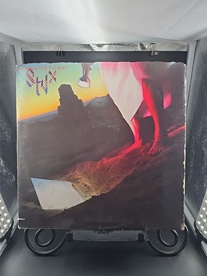 Styx Cornerstone LP A&M SP-3711 1979 Tryptic Sleeve Club Ed SM Press VG+/G+