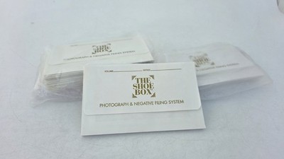 Lot of 39 - Shoebox Photograph Negative Storage Archival Envelope Filing System
