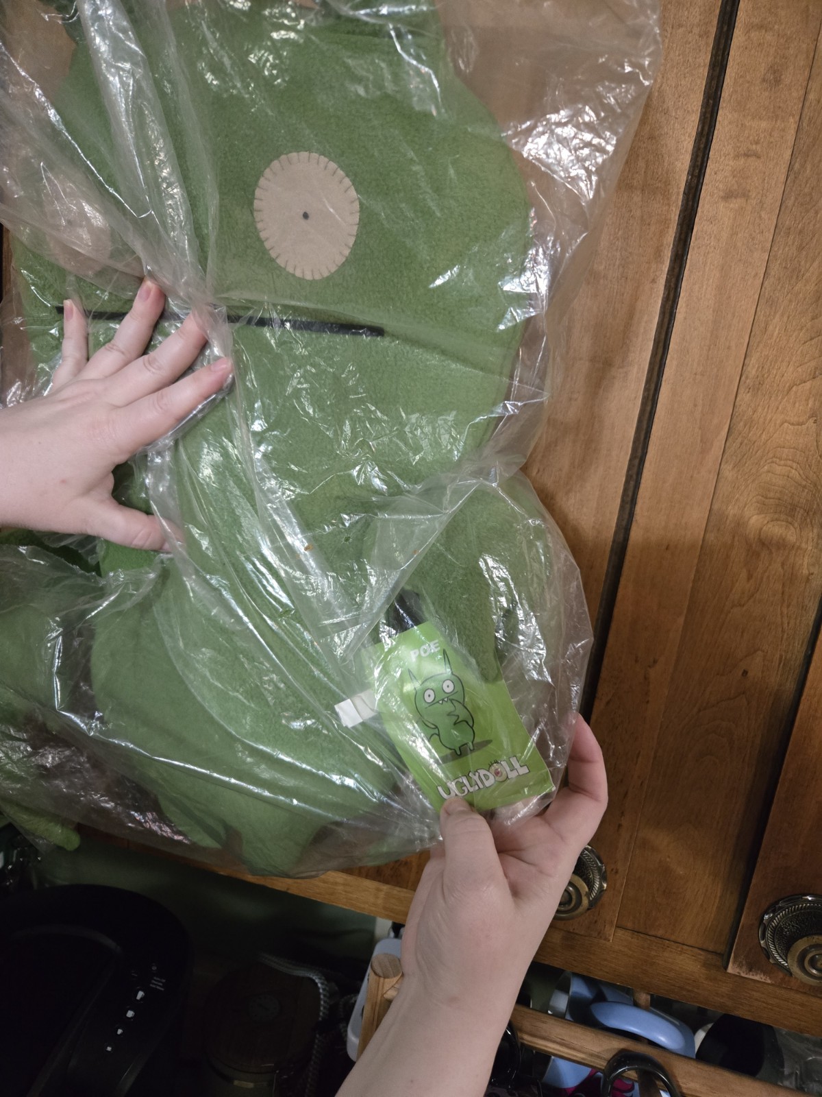 2007 Ugly Doll 24 Inch Poe NWT and Plastic! With Tag