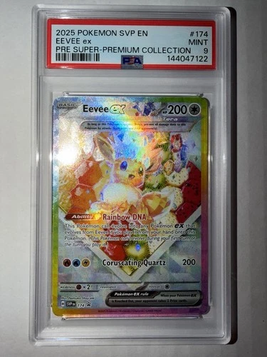 Pokemon Prismatic Super Premium Collection SPC Eevee Promo Card #174 *MINT PSA 9