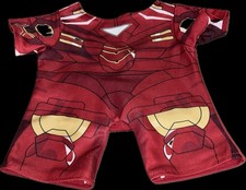 BUILD-A-BEAR Marvel Kids Iron Man Jumpsuit Outfit Costume Suit Clothes 2014 AX