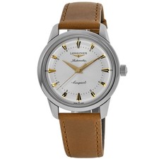 New Longines Conquest Heritage Automatic Silver Dial Men's Watch L1.650.4.72.2