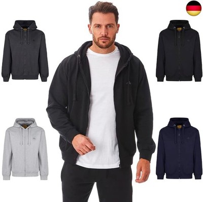 Iron Mountain Herren Aufgearbeiteten Soft Fleece Full Zip Hoody Hooded