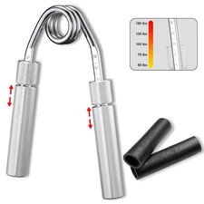Adjustable Hand Grip Strength Trainer, Full Aluminum Alloy Handle, Grip Stren...