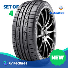 Set Of 4 New P 23550zr17 Kumho Ecsta Ps31 100w