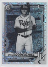 2021 Bowman Chrome Black & White Mini-Diamond Refractor Carlos Colmenarez 09if