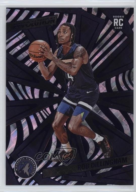 2024-25 Panini Revolution Rookies Cosmic /99 Rob Dillingham #105 19cx