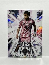 2025 Topps Chrome MLS Fast Lane Refractor Rookie Telasco Segovia RC Inter Miami