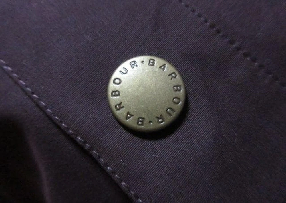 Barbour × FREAK'S STORE BEDALE Wine Red Sample Corduroy Collar Jacket 42 F/S image 8