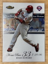 2007 Topps Finest RYAN HOWARD 046/459 Ryan’s Finest Moments HR 33 #RH-HR 33 