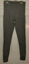 CHAMPION heather Gray Tweed Look Poly Pocket Workout Yoga Leggings Pants S