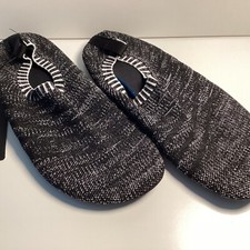 SOSENFER Hausschuhe Schläppchen Ballerinas Turnschläppchen 40 anthrazit (C03.3)