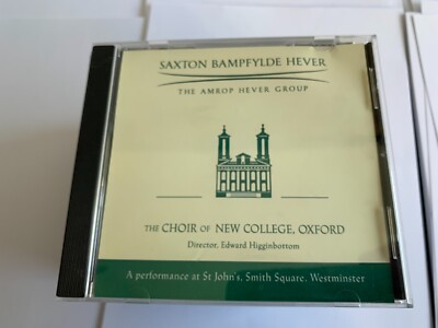 SAXTON BAMPFYLDE HEVER CHOIR OXFORD CD MINT/EX [B19]
